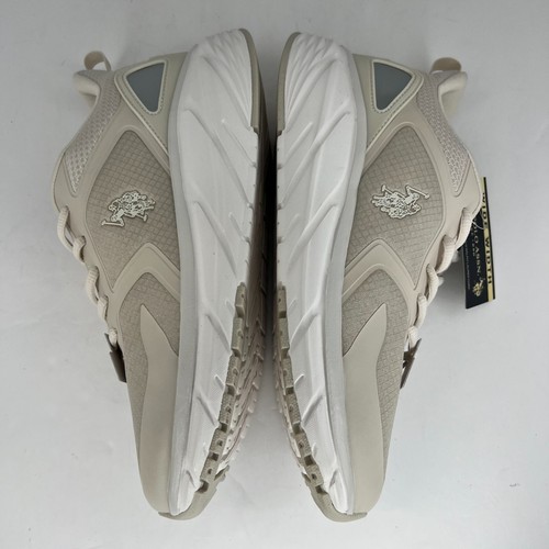 U.S. Polo Association Womens 11785 Rener-M White Sand Size 9.5 W Trainers Shoes - Picture 7 of 10