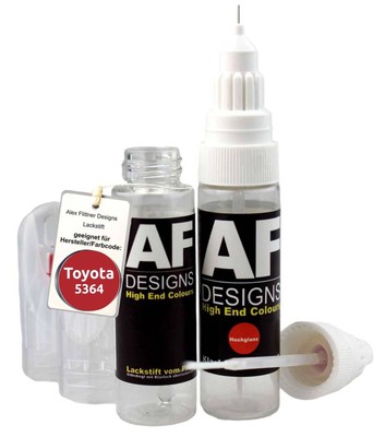 Lackstift für TOYOTA 3H8 BURGUNDY 20ml + Klarlack 20ml main image 1