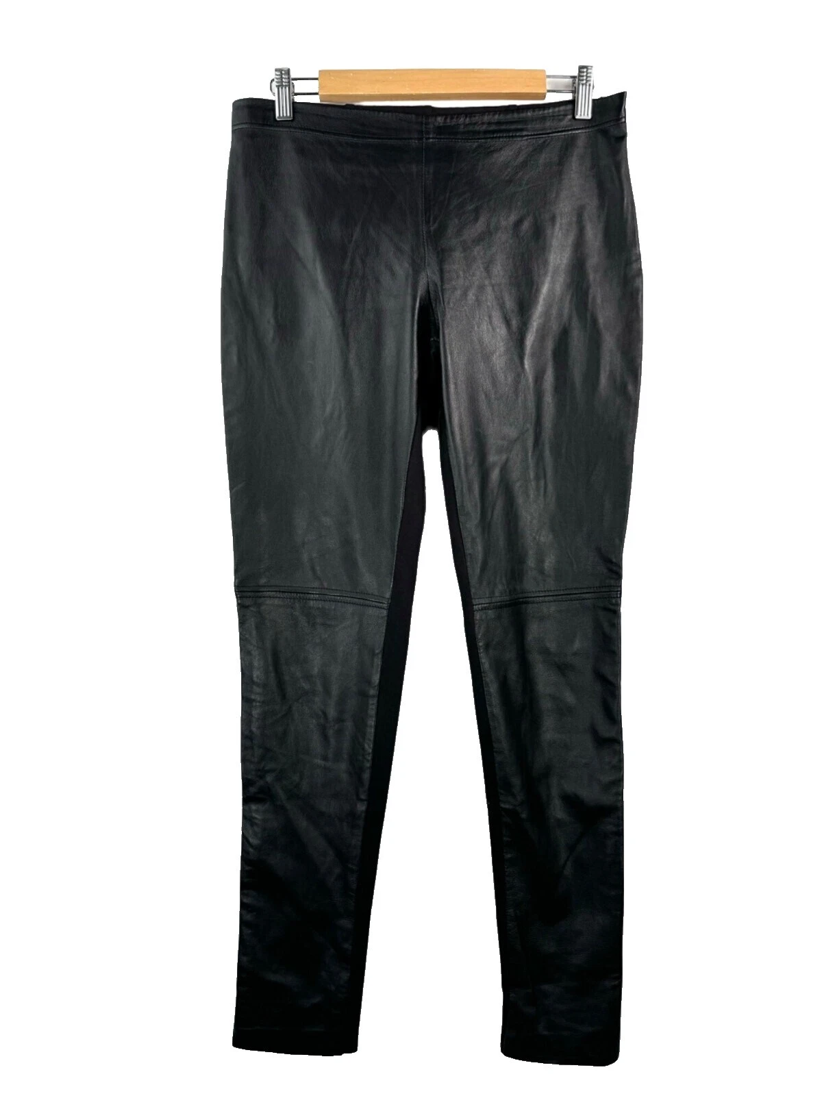 GUESS Leather Black Pants for Women