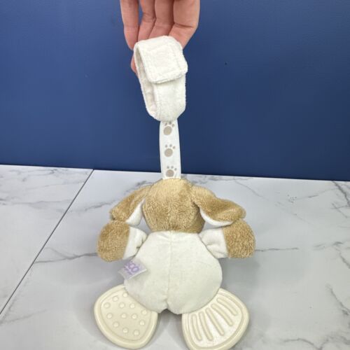 Tesco Hugging Friends Bunny Rabbit Teether Small Soft Toy Cream 2005 05 6” tall - Picture 4 of 8