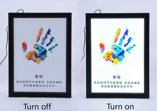 NEW LED Backlit Movie Poster Art Picture Frame Light Box Advertising Display - Picture 5 of 24