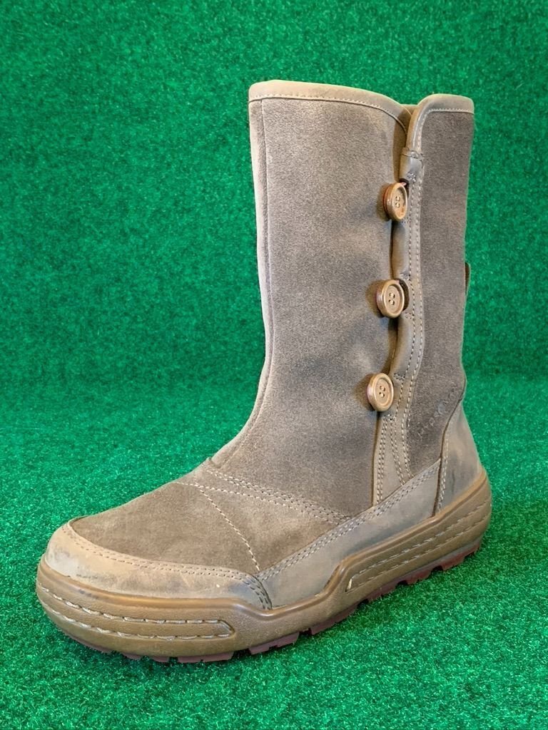 Ecco Siberia Lite Brown Mid-Calf Hydromax Winter Snow Boots Women Size 7-7.5 | eBay