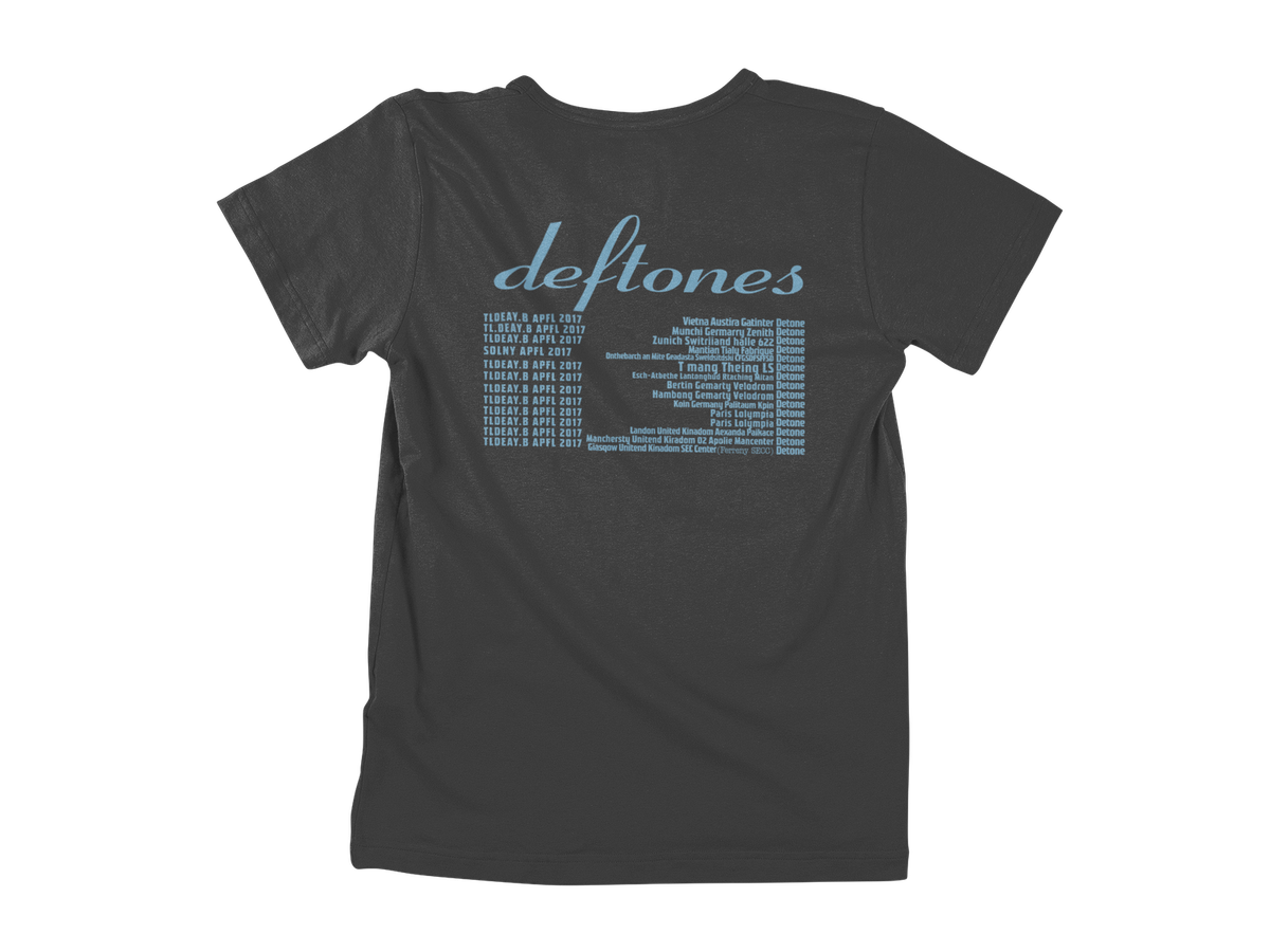 Deftones Rock Band 2017 Tour Merch, 2 Sided, Y2K Vintage Deftones Rock Band 2017 Tour Merch, 2 Sided, Y2K Vintage
