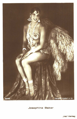 Josephine Baker   *  Original Postkarte Postcard * Nr. 4347 b
