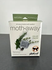 Richards Homewares Moth Away Sachets Nontoxic (White)  EXPIRED 10-2020