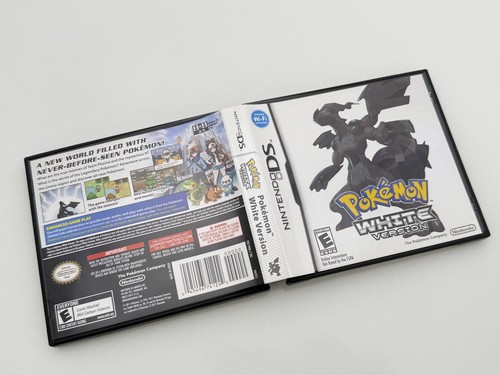 Pokemon Versión Blanca (Nintendo DS) Auténtico Completo con Insertos - Imagen 6 de 6