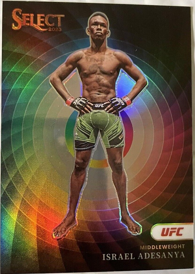 2023 Panini Select UFC - Israel Adesanya #2 - 1 of 1