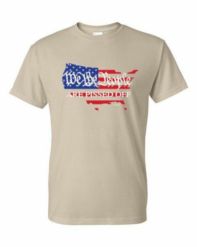 T-Shirt XL 2X 3X - PISSED OFF AMERICANS - PATRIOTIC AMERICAN PRIDE - Picture 23 of 50