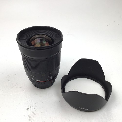 Rokinon 24mm f1.4 ED AS IF UMC Lens For Nikon Used Good
