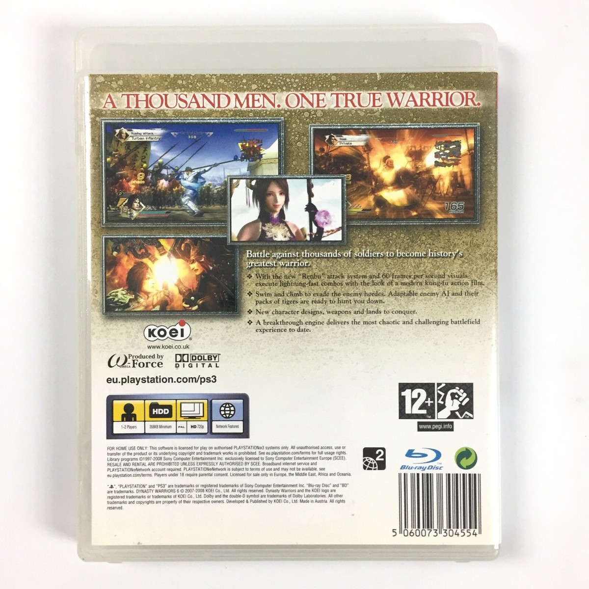 Dynasty Warriors 6 sur PS3 occasion - Retro Game Place