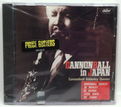 Cannonball in Japan Cannonball Adderley Quintet (CD, 1990) Rare OOP unopened NEW