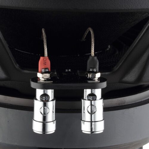 500W 10" PRO AUDIO MIDRANGE BASSFACE INDY M10/4 CAR AUDIO SPEAKERS PAIR 4OHMS - Picture 7 of 8