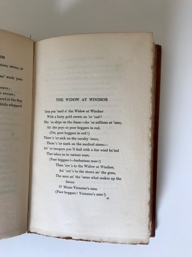 Rudyard Kipling: Barrack Room Ballads and other verses. Vintage 1894 - Picture 7 of 8