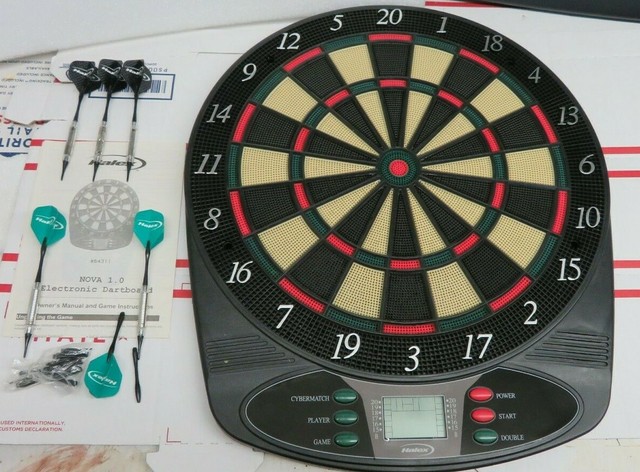 HALEX Nova 1.0 Multiple Player Electronic Dartboard LCD Scoring 64311
