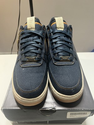 RARE Nike Air Force 1 Low Premium Denim 318775 404 Size 9.5 | eBay