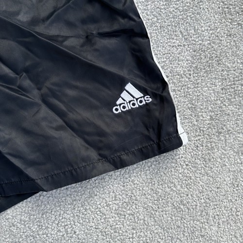 ADIDAS Herren Vintage Shorts Bermudas Medium 90er Glanz Silky 24720 Schwarz - Bild 7 von 9