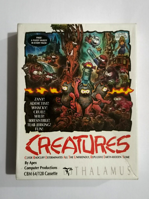 Creatures 2 Torture Trouble Commodore 64 Cassette Game From