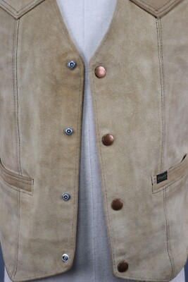 貴重◎ 80'swrangler suede vest vintage usa 80'Swrangler Suede Vest Vintage Usa | eBay