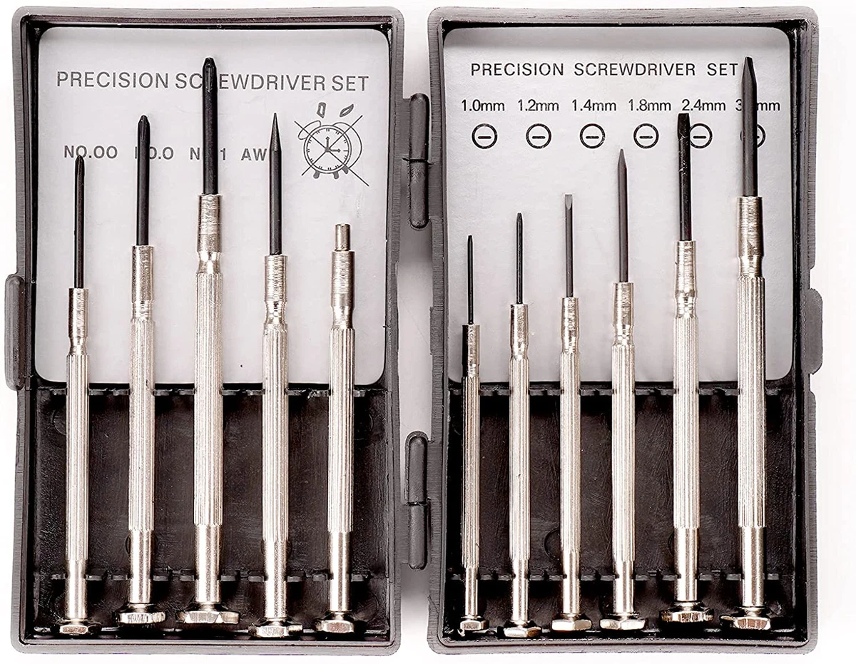 11PCS Mini Precision Screwdriver Set,Small Screwdriver Set with Magnetic.