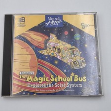 Scholastic's The Magic School Bus Explores The Solar System PC Windows CD-ROM