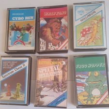 Spectrum 48k/128k 6 Game Bundle - unused but untested