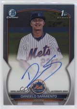 2023 Bowman Chrome Prospect Auto Dangelo Sarmiento #CPA-DSA Auto 19n6