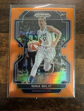 2022 WNBA Prizm Orange Nina Milic RC /49 Lynx