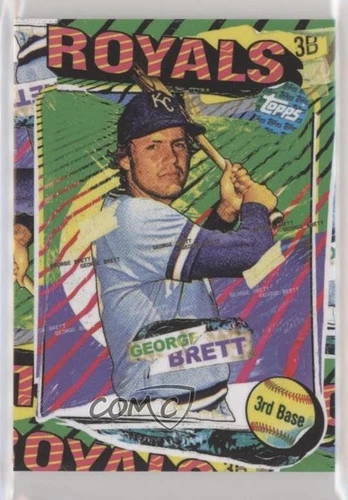 2020 Topps Project 2020 1975 Topps /1992 George Brett Tyson Beck #55 HOF