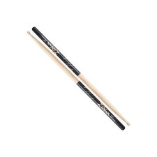 Zildjian DIP Series 7A Wood Drumsticks, Pair, Black DIP Z7AD