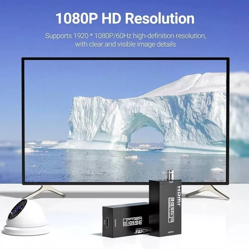 Convertitore SDI a HDMI Tleoosy Supporto Segnale 3G-SDI/HD-SDI/SD-SDI - Imagen 7 de 7