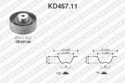 SNR KD457.11 Timing Belt Kit for VW