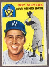 1954 Topps Set-Break #245 Roy Sievers EX-EXMINT *JAYSACE*