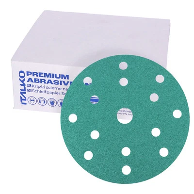 ITALKO Dischi abrasivi eccentrici carta abrasiva velcro 150 mm fogli abrasivi grana P60-P2000