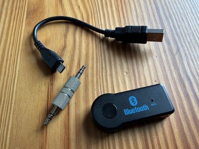     BLUETOOTH Audio Receiver Adapter AUX KFZ Klinke etc. etc.    