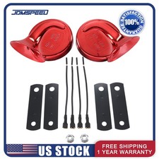 Car Horn Auto Horn Universal Horn Waterproof High Low Tone 120DB Fit Electri 12V