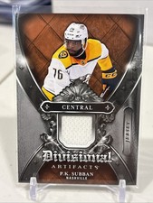 2018-19 Artifacts PK Subban Central Divisional Artifacts Jersey 