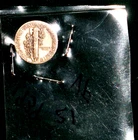 1929  SILVER MERCURY DIME - GRADES "FINE"
