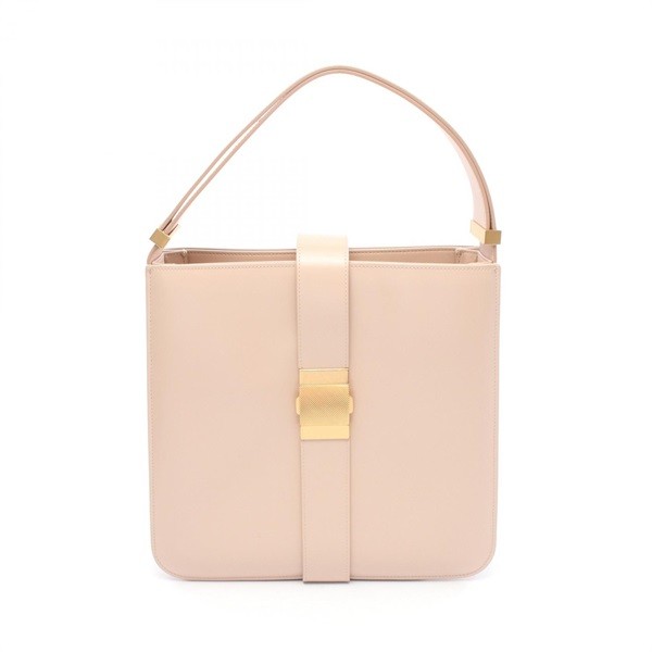 Bottega Veneta Marie Shoulder Bag Leather Pink Women Used Authentic