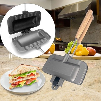 Sandwichmaker Aluminium Bratplatte Backform für Restaurant Küche