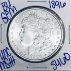 1896 BU UNCIRCULATED MORGAN SILVER DOLLAR AUTHENTIC U.S. MINT FREE SHIPPING 5460