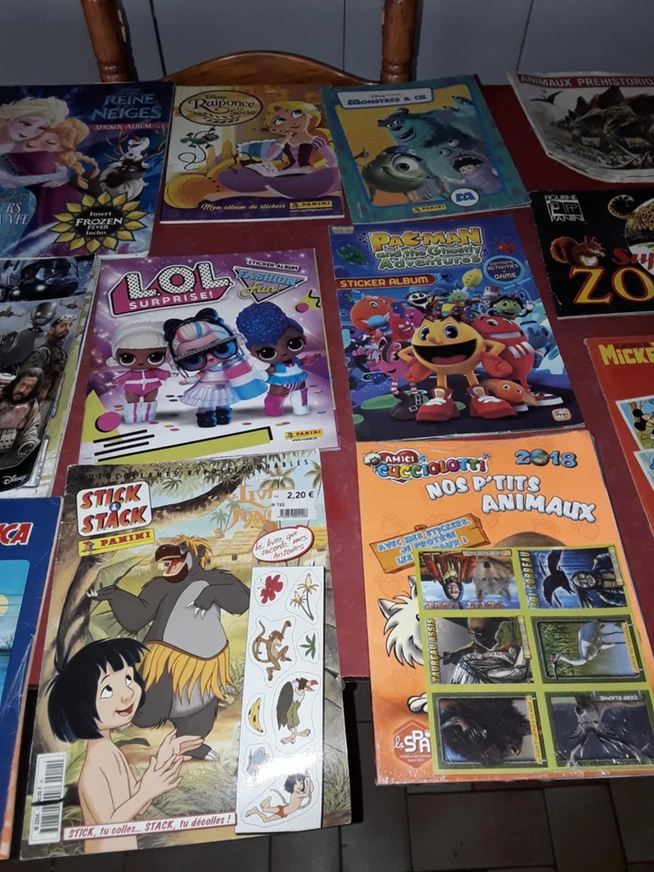 lot albums panini incomplets - Photo 3/4