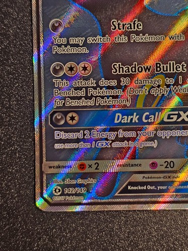 Pokemon TCG - Umbreon GX 142/149 - Picture 3 of 10