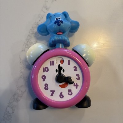Leap Frog Blues Clues & You Tickety Tock Alarm Clock Play & Learn tell time toy
