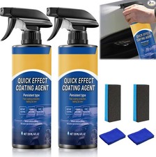 Quick-Acting Coatings Agent Spray, New Quick Effect Coating Agent for Cars, Scra