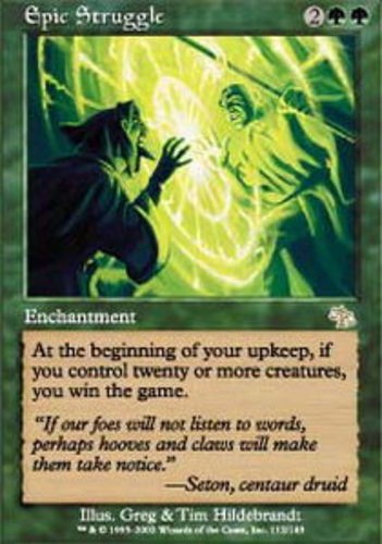 Epic Struggle LP, English MTG Judgment