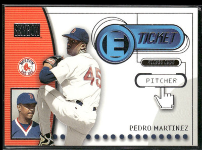 2000 Skybox E-Ticket Pedro Martinez #10 ET