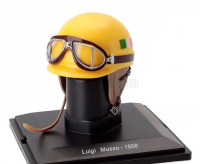 MODELLISMO AUTO STATICO HELMET F1 CASCO LUIGI MUSSO DINO 246 FERRARI 1958 1/5