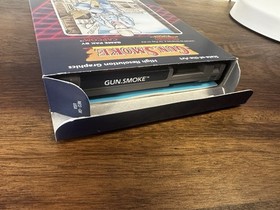 Gun.Smoke Nintendo NES Authentic Complete CIB Variant Release Near Mint