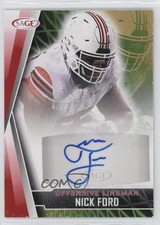 2022 SAGE Low Series Auto Red Nick Ford #A-NF Auto 1fa0