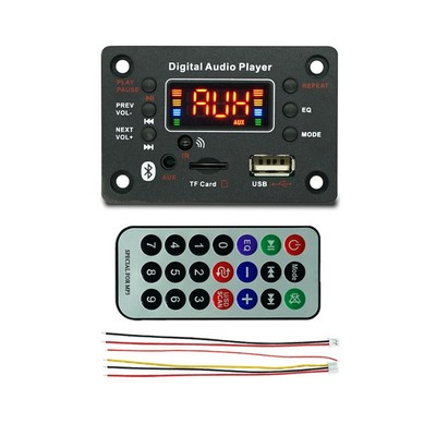 2X(MP3-Player- Bluetooth-Kompatibel JQ- mit LeistungsverstäRker Decode3633